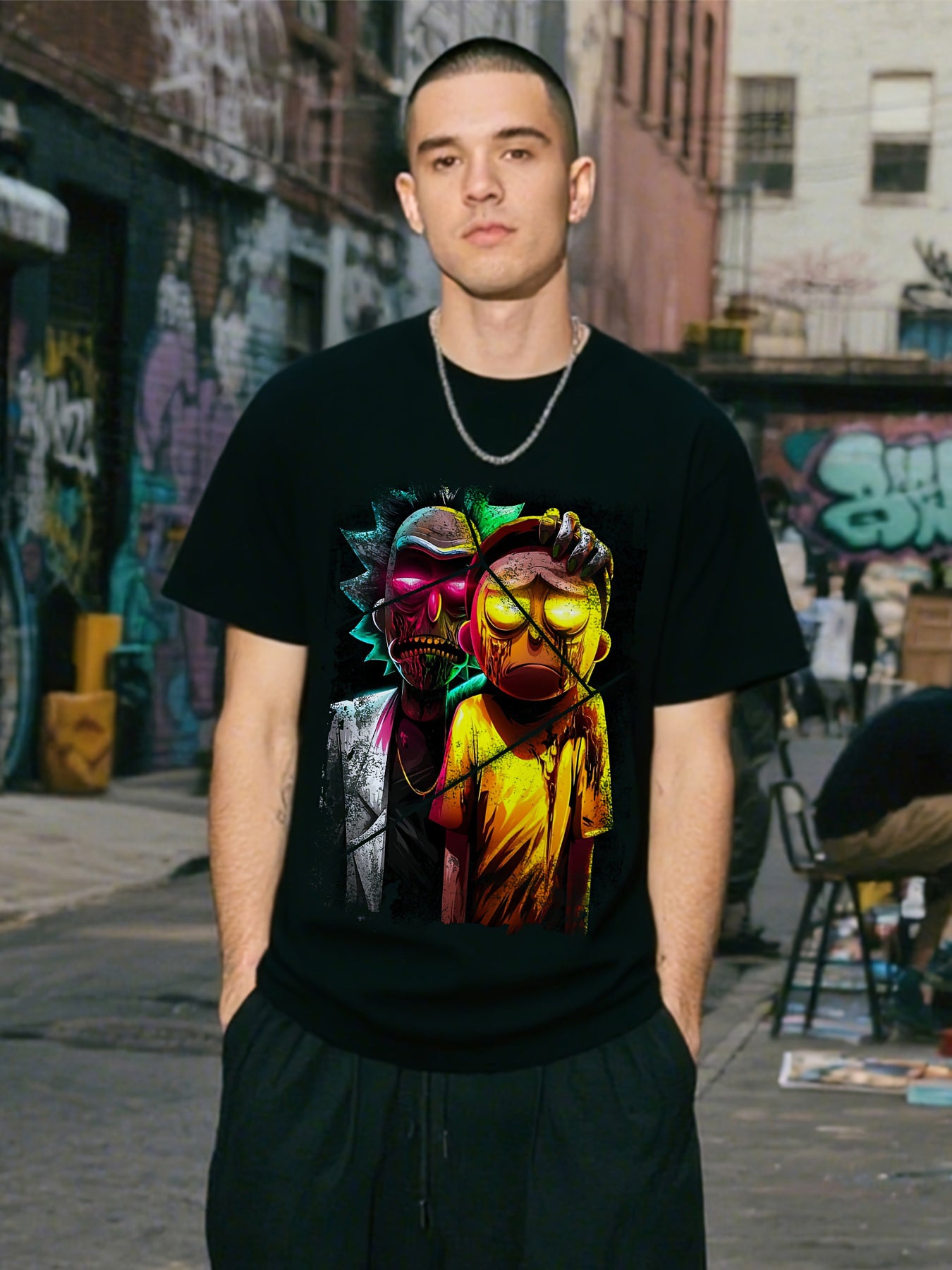 Men's casual retro Plus size 5XL 6XL 100 Cotton breathable T-shirt 180g pure cotton with creative letter printing wear-resistant and washable T-shirt short sleeved fitness running and daily wear