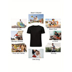Dirty Dick's 69 Saloon Liquor In The Front Poker In The Rear casual crew neck cotton t-shirt Man Menswear