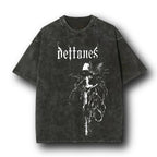 Retro Limited Vintage Deftones T-Shirt, Rock Band Heavy Metal Unisex Cotton Graphic Washed Tee, Gothic Punk Grunge Emo Y2K Clothes, Rock Music Merch