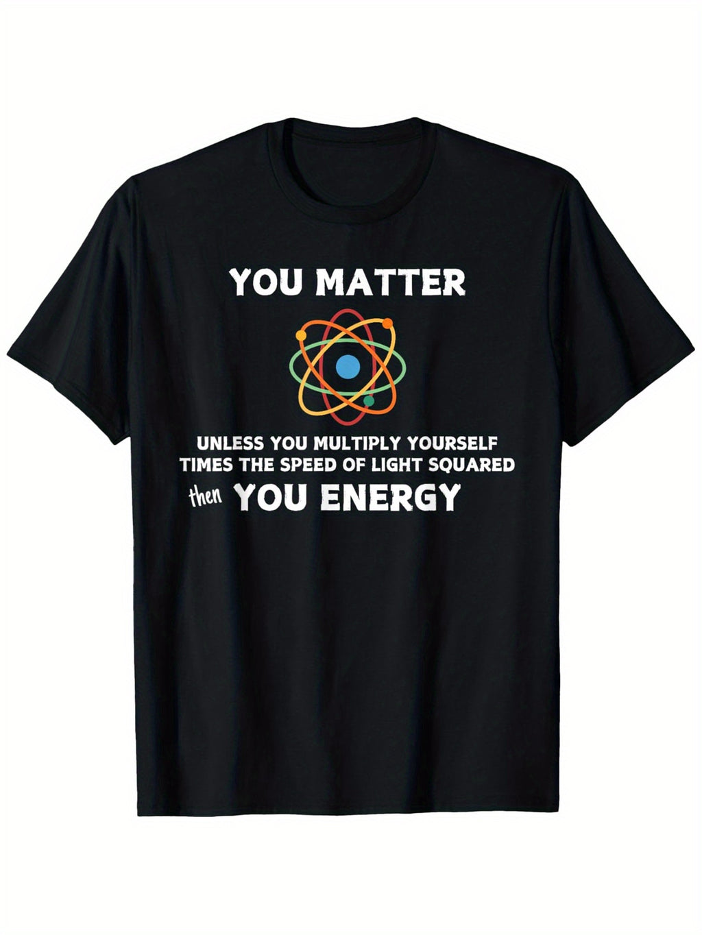 Daily men's casual 100 Cotton T-shirt 180g pure cotton with unique printed pattern elastic T-shirt short sleeved suitable for urban style daily wear suitable for all seasons, give friends holiday gifts