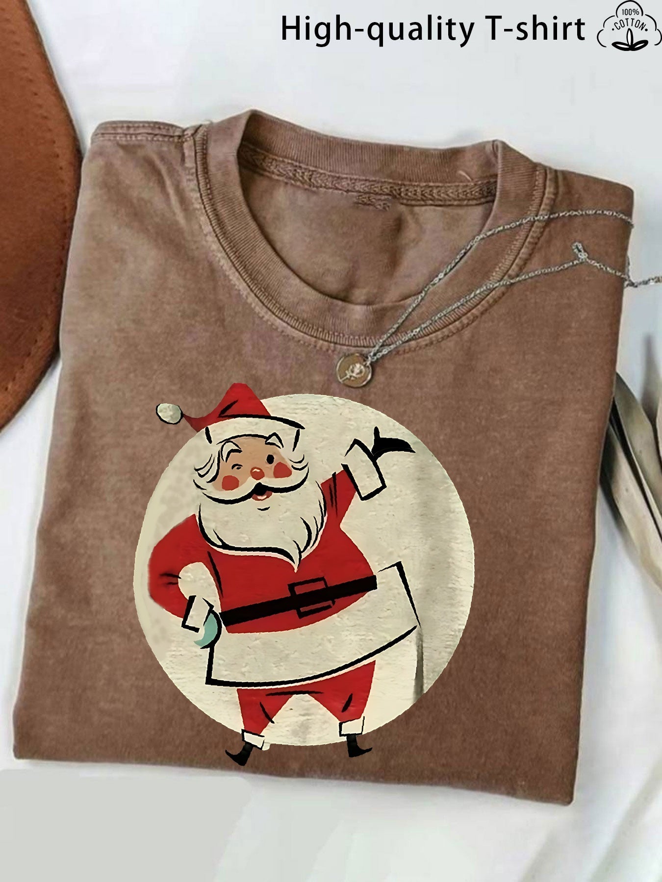 Street Retro Style Trendy Men's Clothing, 100% Pure Cotton High-Quality Heavy Washed, Creative Pattern Print Men's Fashion, Retro Distressed Men's Top, Crew Neck Loose Fit Plus Size Men's Short Sleeve
