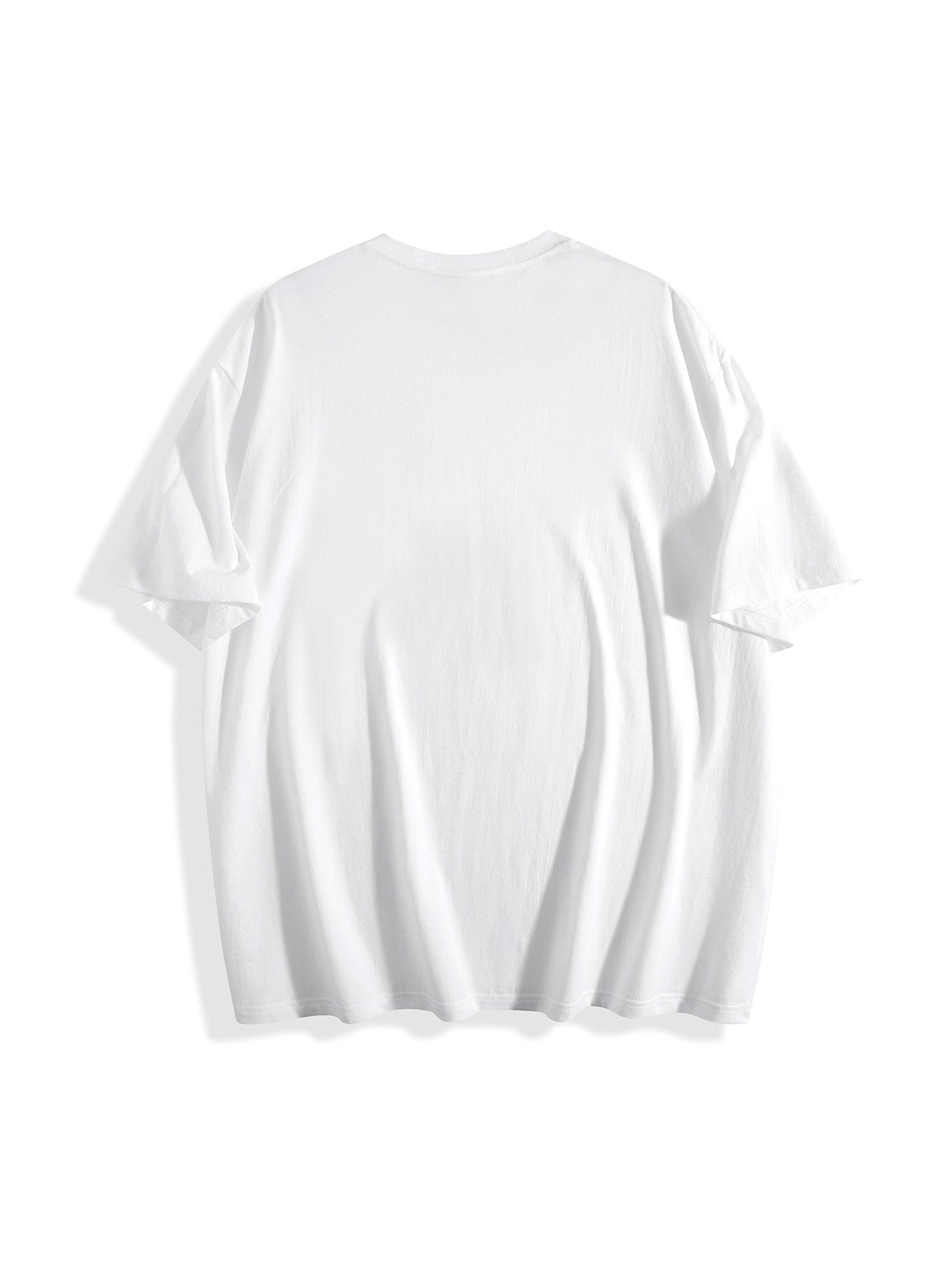 Men's casual retro 100 Cotton T-shirt 180g pure cotton with creative letter print short sleeved casual T-shirt suitable for fitness and outdoor activities, give gifts to friends