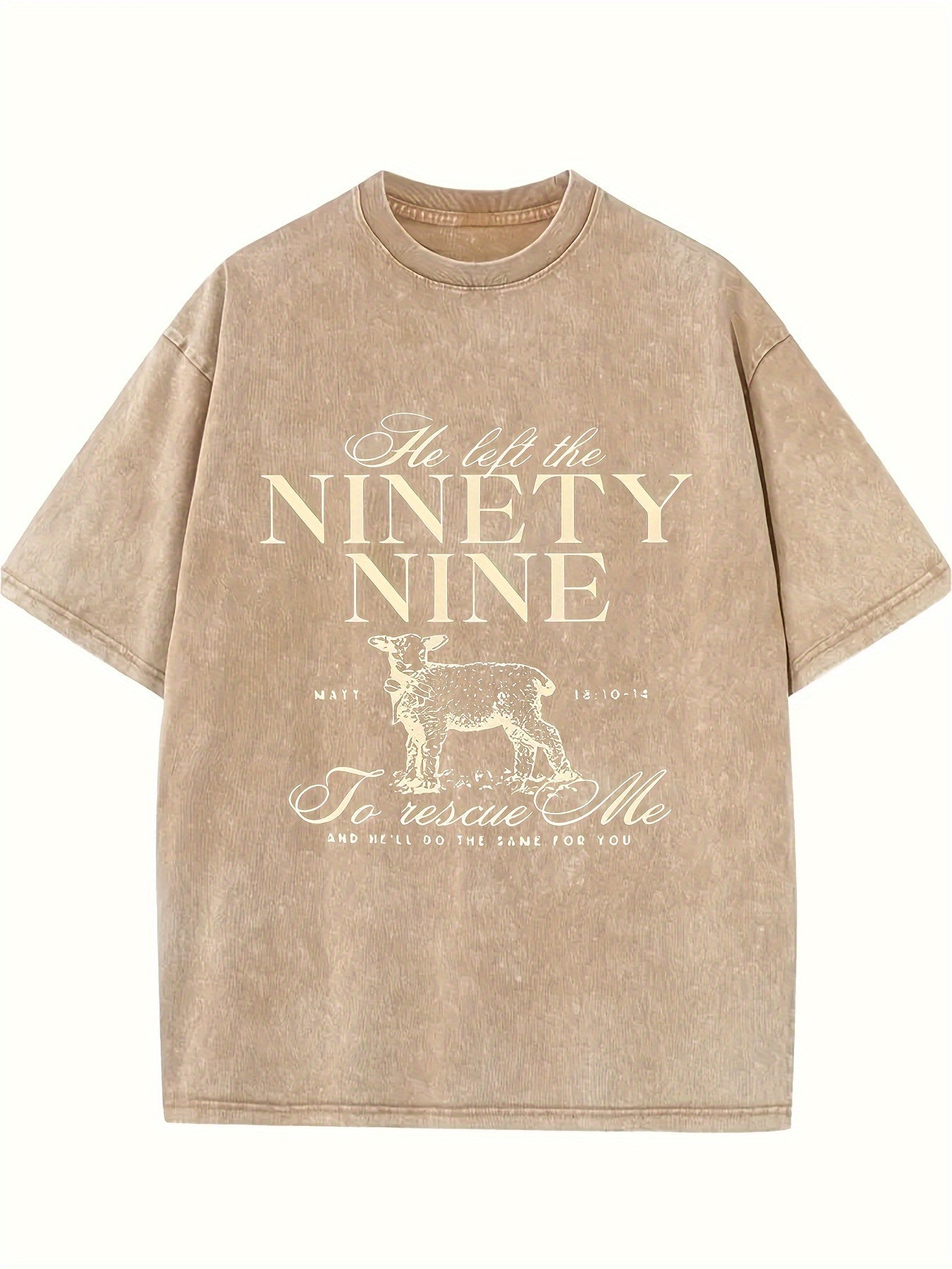 Men'S Retro Washed T-Shirt | 230g Thick, Round Neck, Short Sleeve, Machine Washable, Casual Street Style, Loose Fit for Spring Summer