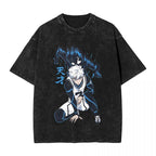 Anime Blue Lock Nagi Seishiro Graphic Washed T-shirt Unisex-adult  Vintage High Street Tshirts High Quality Harajuku style  Cotton Crew neckT Shirt  Hip hop Tops Womenswear Everyday