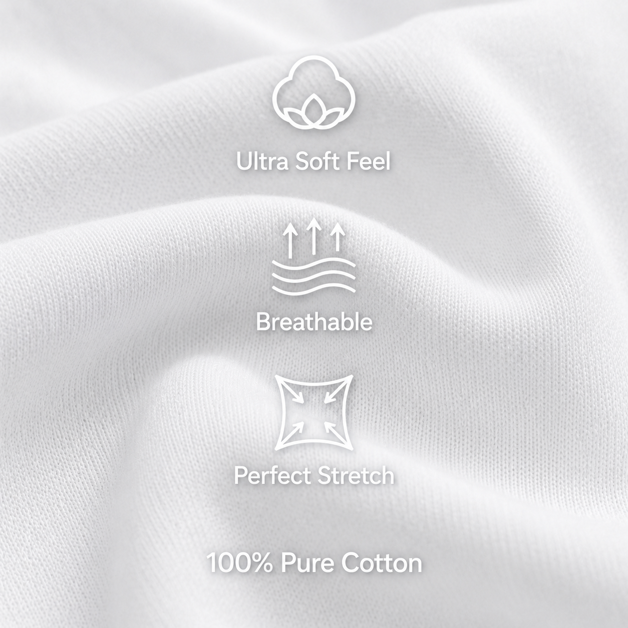 Heavyweight Pure Cotton Men's Long-Sleeve Crew Neck – Soft, Shape-Retaining, Classic & Versatile Casual Top